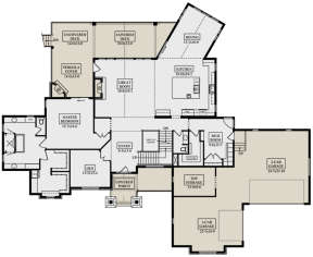Main Floor for House Plan #5631-00063