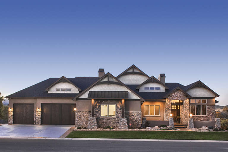 House Plan House Plan #18310 Front Elevation
