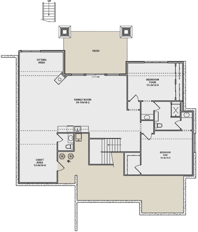House Plan House Plan #18310 Drawing 2