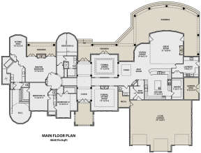 Main Floor for House Plan #5631-00067