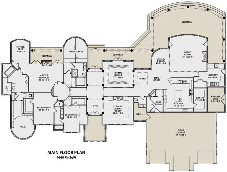 House Plan House Plan #18311 Drawing 1