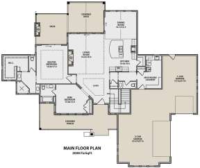 Main Floor for House Plan #5631-00068