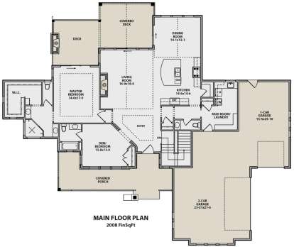 Main Floor for House Plan #5631-00068