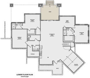 Basement for House Plan #5631-00070