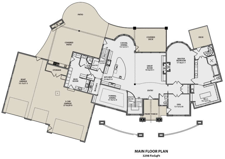 House Plan House Plan #18315 Drawing 1