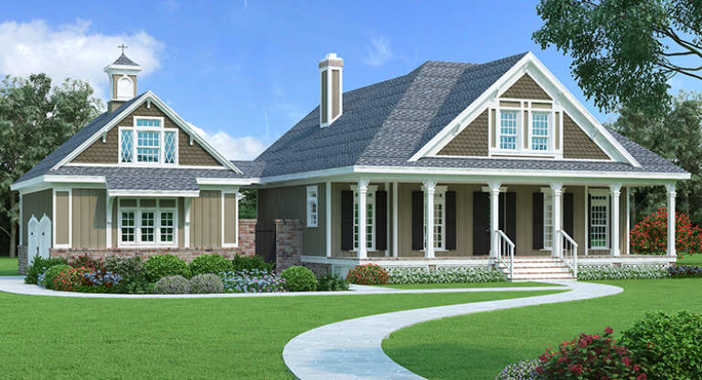House Plan House Plan #18316 Front Elevation