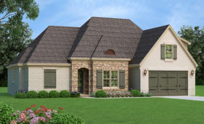 European House Plan #940-00026 Elevation Photo