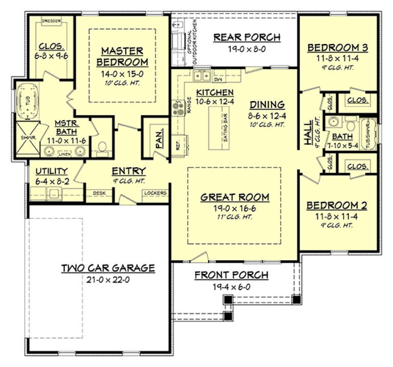 House Plan House Plan #18318 Drawing 1