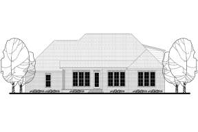 French Country House Plan #041-00155 Elevation Photo