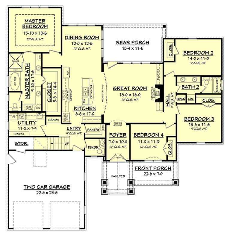 House Plan House Plan #18320 Drawing 1