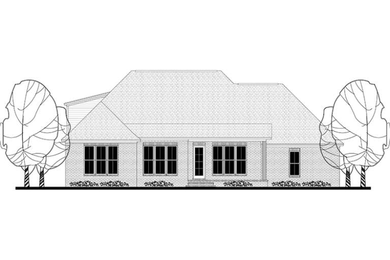 Craftsman House Plan #041-00156 Elevation Photo