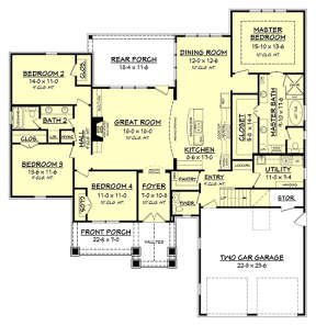 Main for House Plan #041-00156