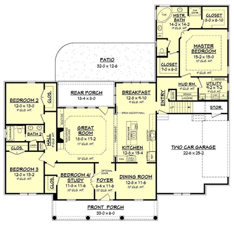 House Plan House Plan #18322 Drawing 1