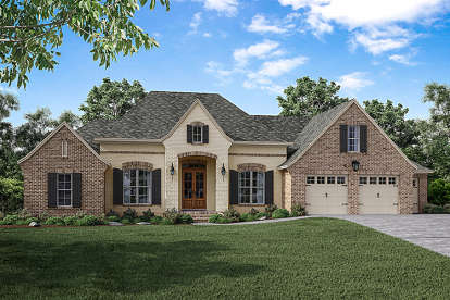 House Plan House Plan #18323 Front Elevation