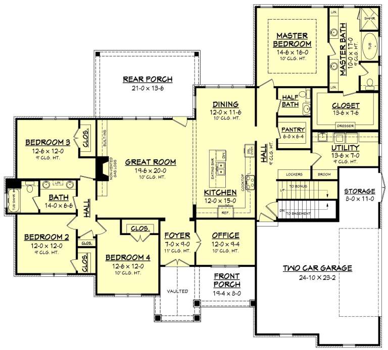 House Plan House Plan #18324 Drawing 3