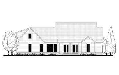 Country House Plan #041-00160 Elevation Photo