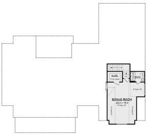 Bonus Room for House Plan #041-00160
