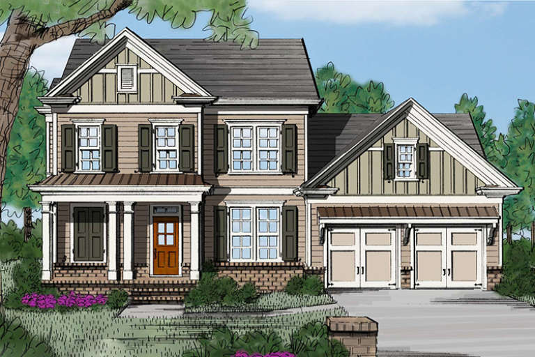House Plan House Plan #18326 Front Elevation