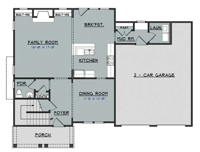 House Plan House Plan #18326 Drawing 1