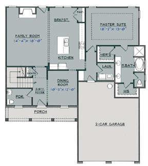 Main for House Plan #3418-00009