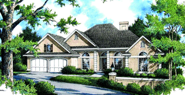 Traditional House Plan #048-00116 Elevation Photo