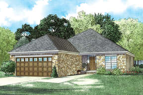 Traditional House Plan #110-01045 Elevation Photo