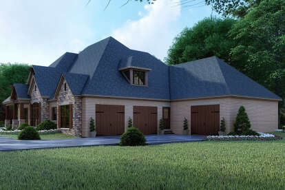 Traditional House Plan #110-01046 Elevation Photo