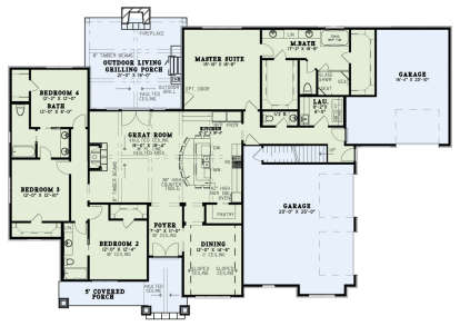 Main for House Plan #110-01046