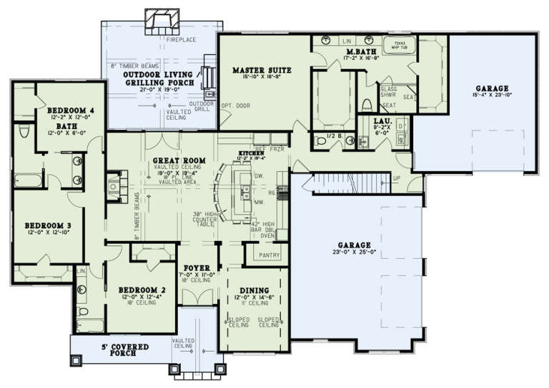 House Plan House Plan #18335 Drawing 1
