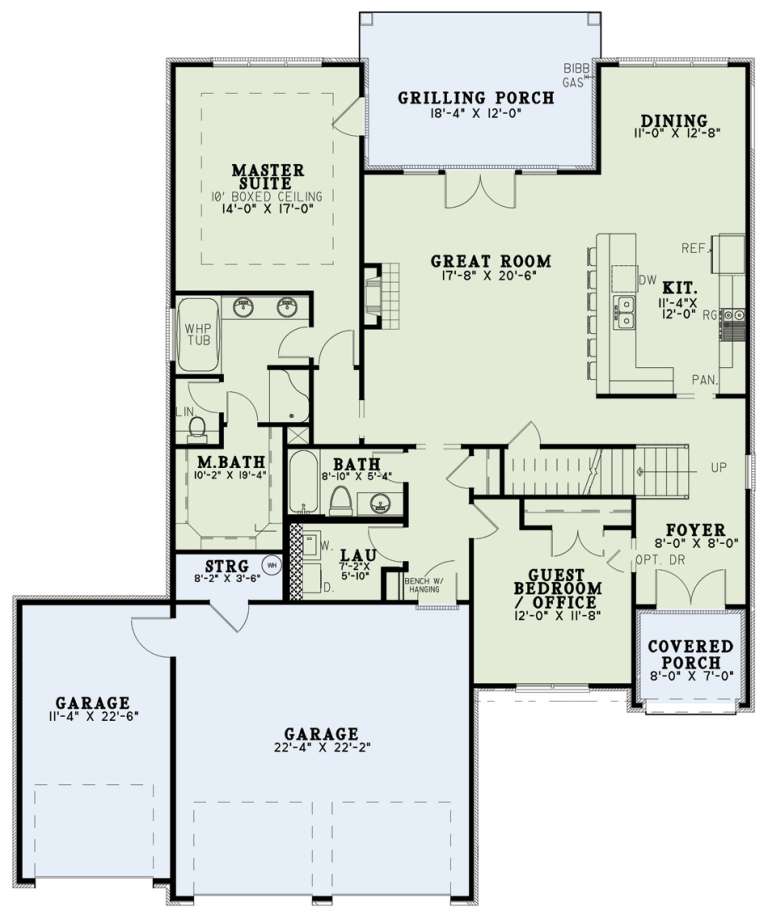 House Plan House Plan #18336 Drawing 1