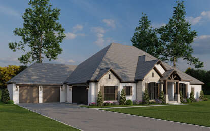 Traditional House Plan #110-01048 Elevation Photo