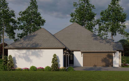 Traditional House Plan #110-01048 Elevation Photo