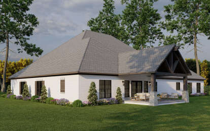 Traditional House Plan #110-01048 Elevation Photo
