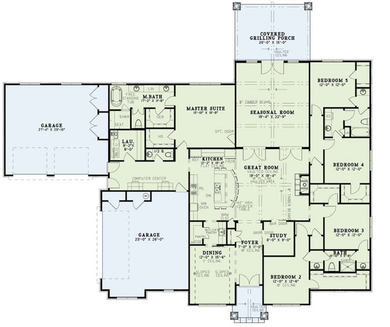 House Plan House Plan #18337 Drawing 1