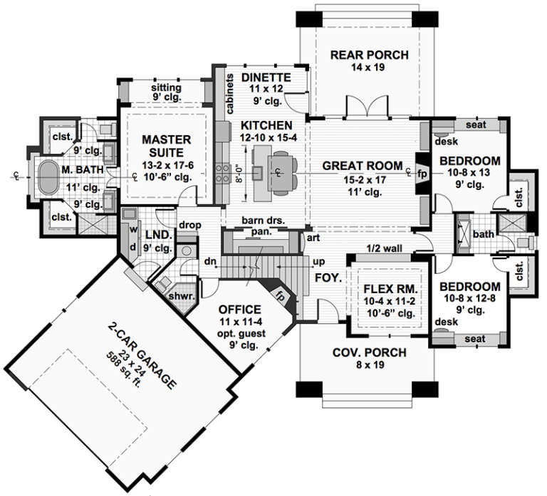 House Plan House Plan #18340 Drawing 1