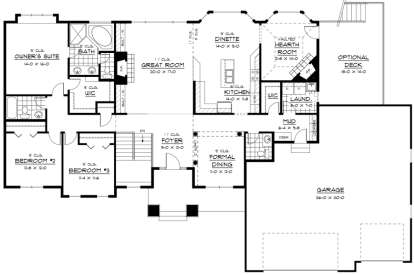 House Plan House Plan #18341 Drawing 1