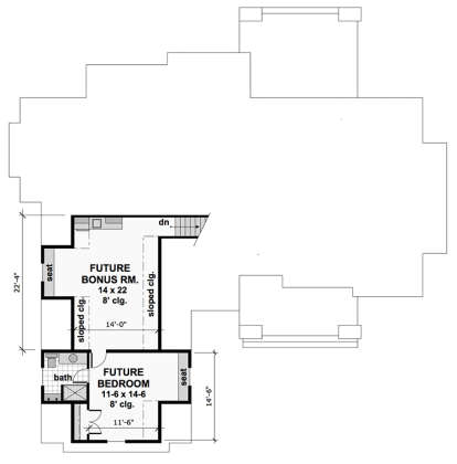 Bonus for House Plan #098-00273