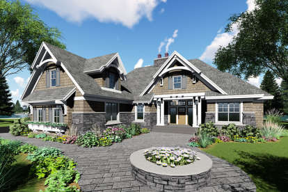 4 Bed, 3 Bath, 2370 Square Foot House Plan - #098-00274