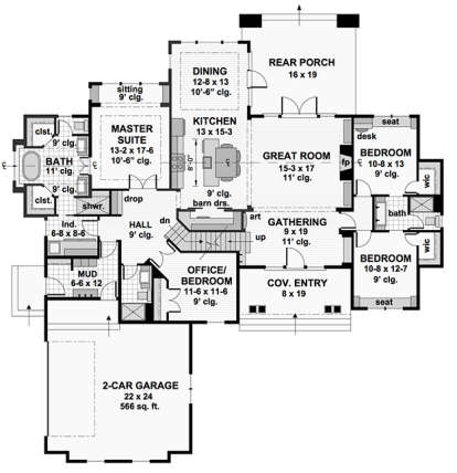 Main for House Plan #098-00274