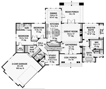 Main for House Plan #098-00275