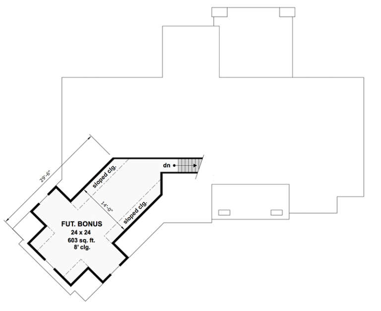 House Plan House Plan #18344 Drawing 2