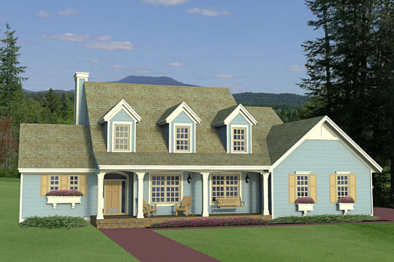 House Plan House Plan #18347 Front Elevation