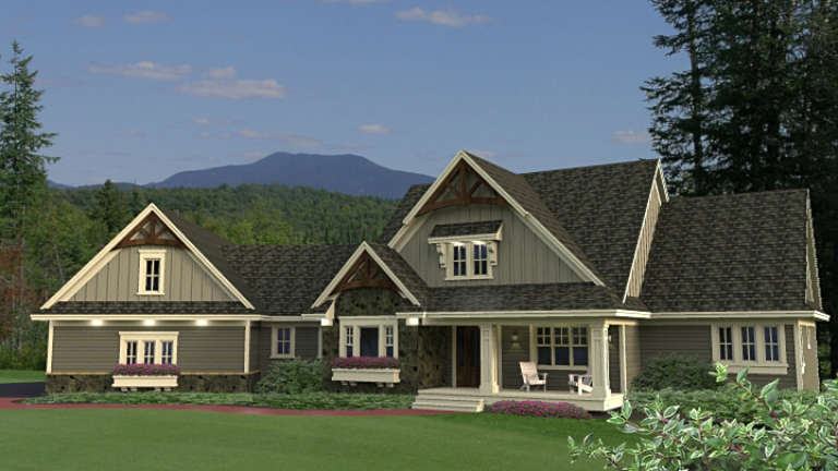 House Plan House Plan #18349 Front Elevation