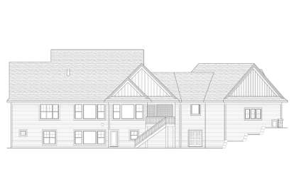 Craftsman House Plan #098-00280 Elevation Photo