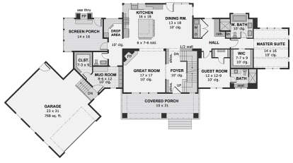 Main for House Plan #098-00281