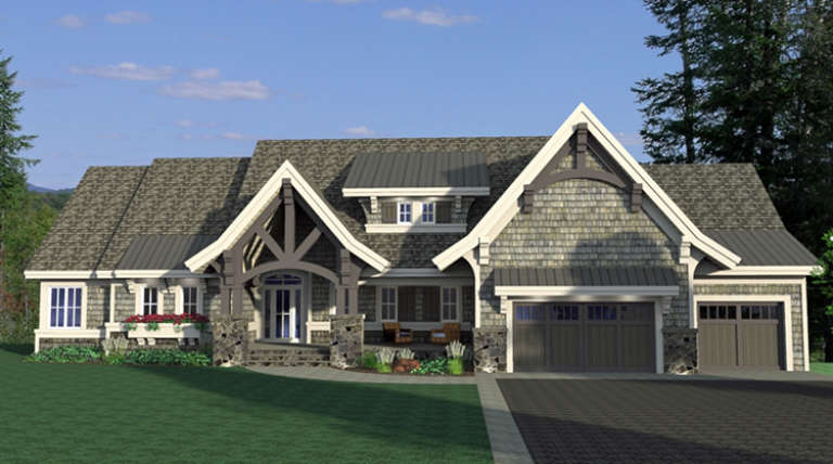 House Plan House Plan #18355 Front Elevation