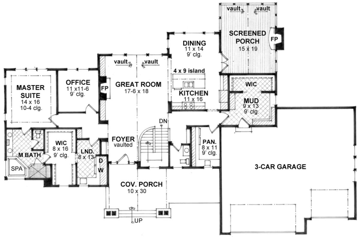 Main for House Plan #098-00286