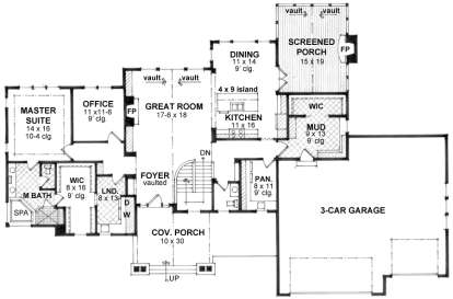 Main for House Plan #098-00286