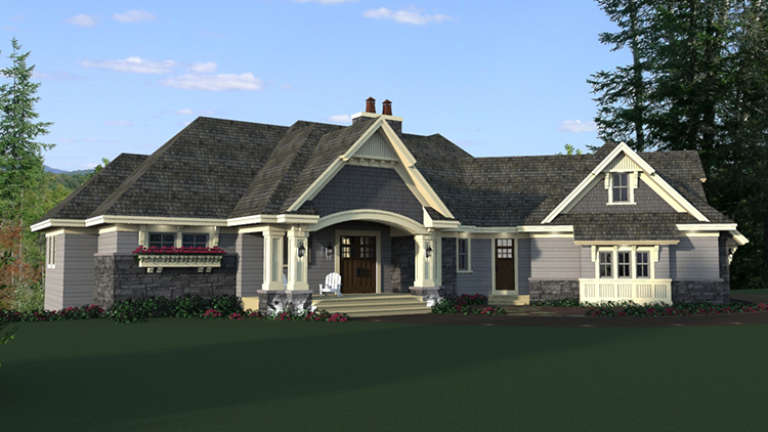 House Plan House Plan #18357 Front Elevation