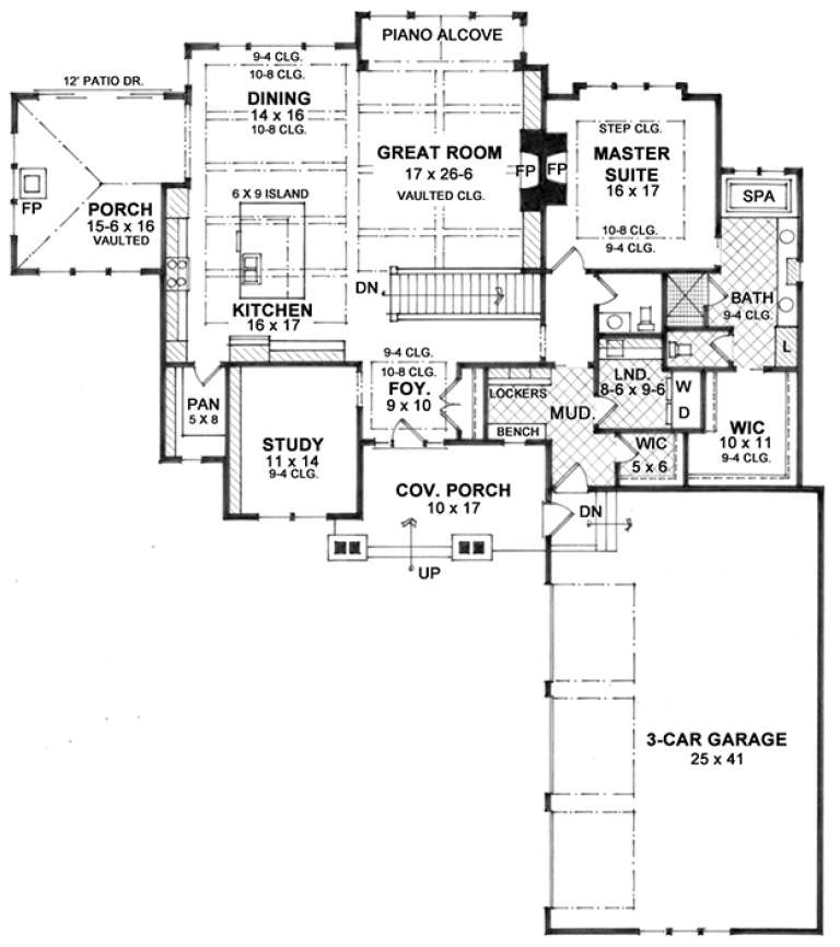 House Plan House Plan #18359 Drawing 1